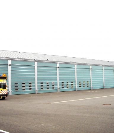 Poorten hangar aviation